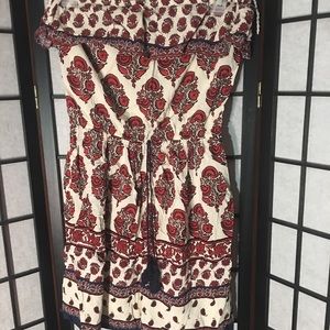 Paisley patterned dress